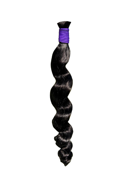 Burmese Bulk Hair Bundles (Loose Wave)