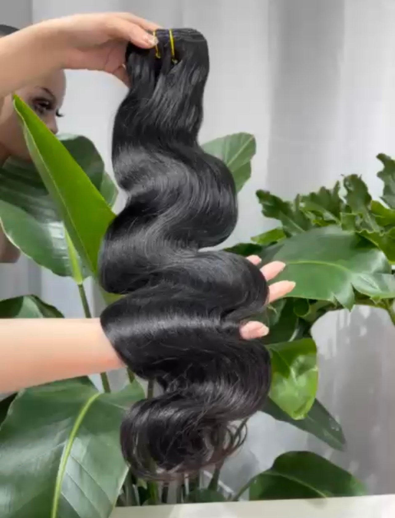 Burmese Clip-In Hair Extensions Bundles (Body Wave)